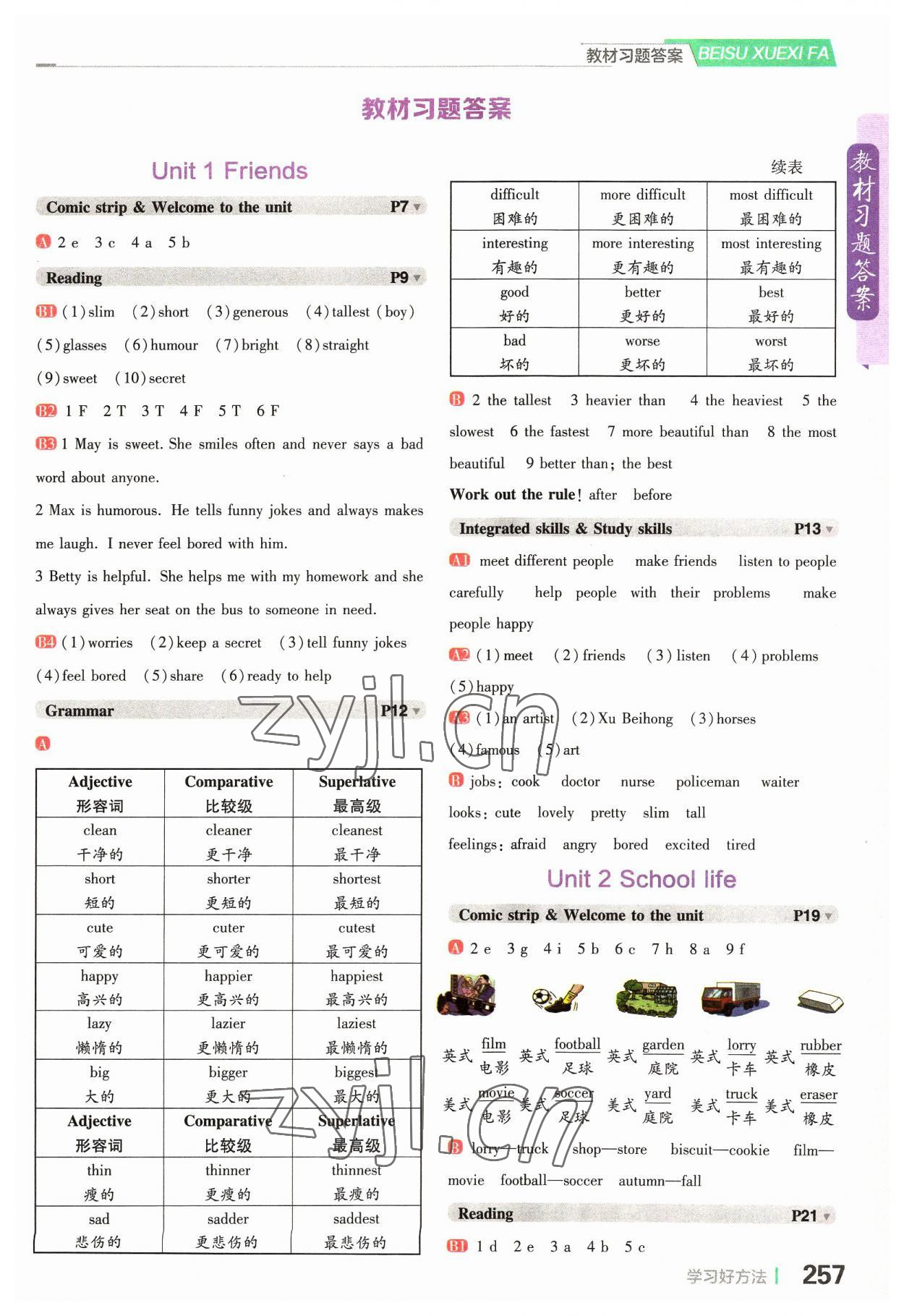 2023年倍速學(xué)習(xí)法八年級英語上冊譯林版 第3頁