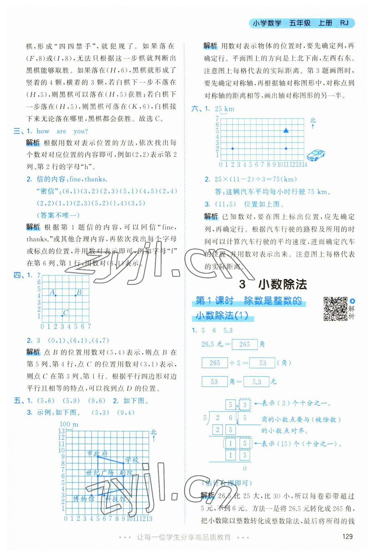 2023年53天天練五年級數(shù)學上冊人教版 第13頁