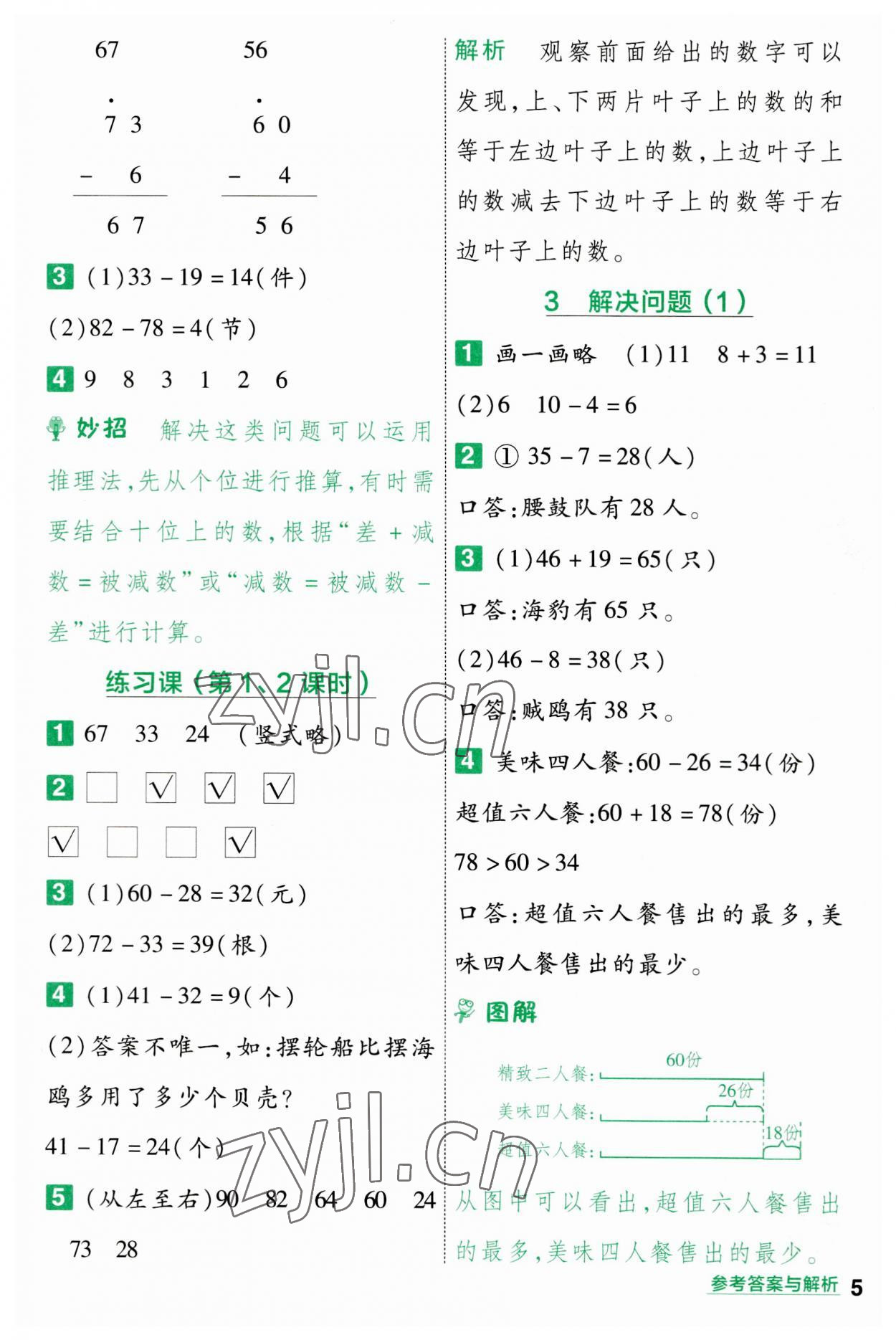 2023年一遍過二年級小學(xué)數(shù)學(xué)上冊人教版 第5頁