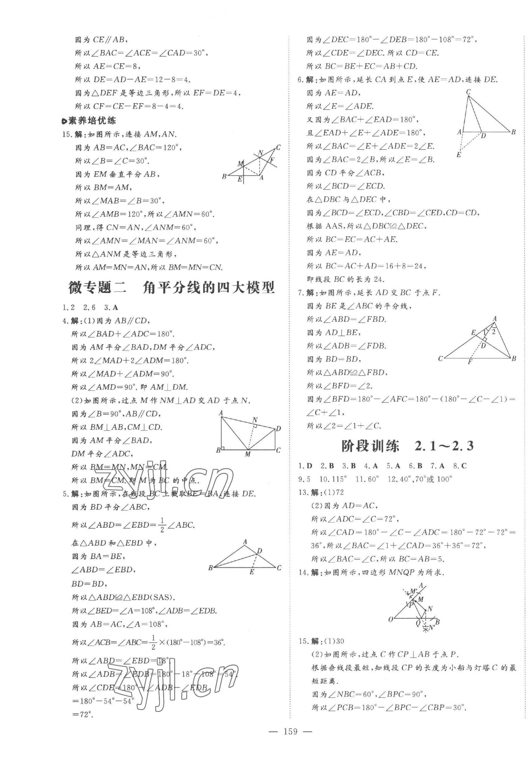 2023年练案七年级数学上册鲁教版五四制 第11页