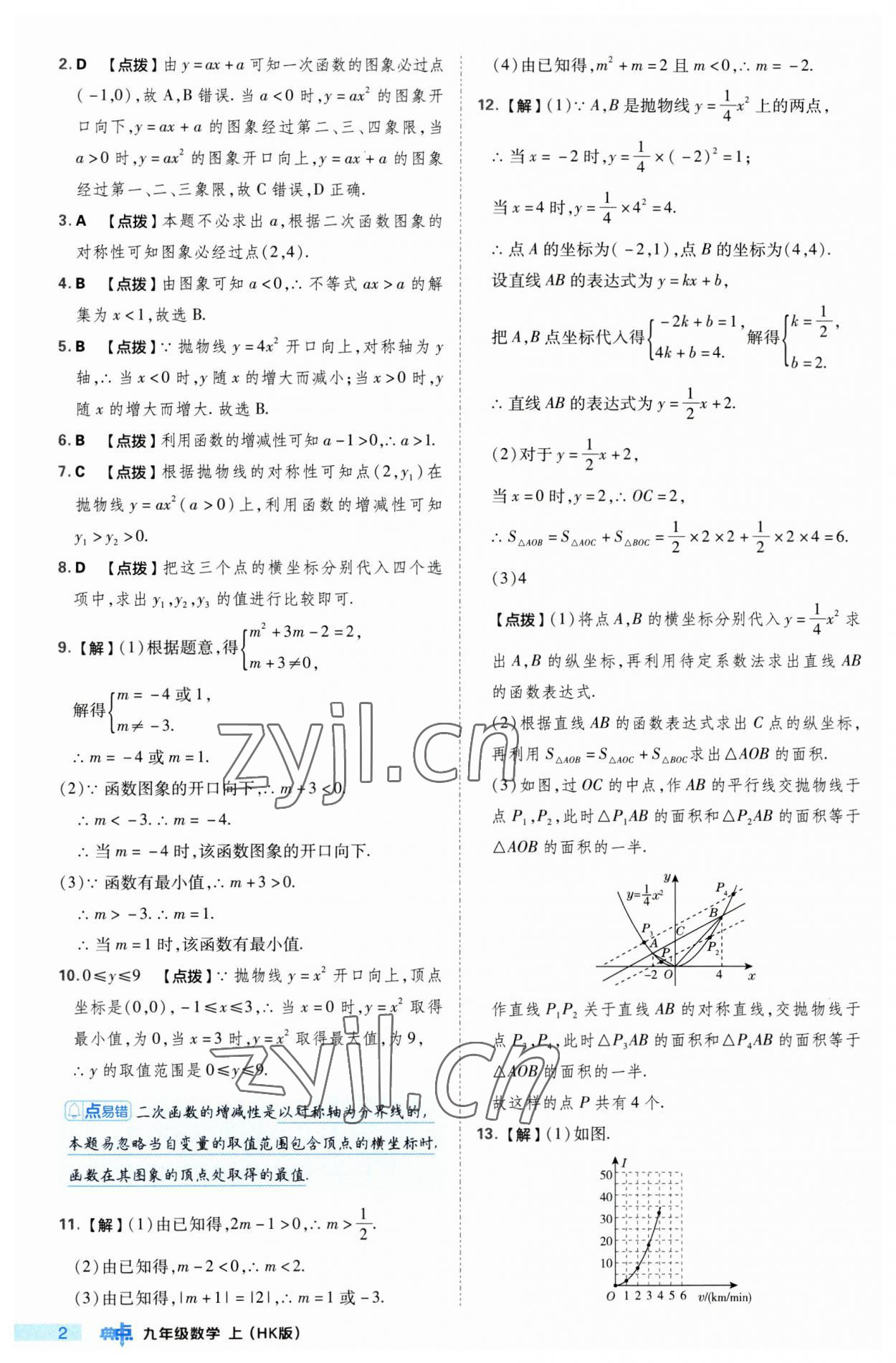 2023年綜合應(yīng)用創(chuàng)新題典中點(diǎn)九年級(jí)數(shù)學(xué)上冊(cè)滬科版 第2頁