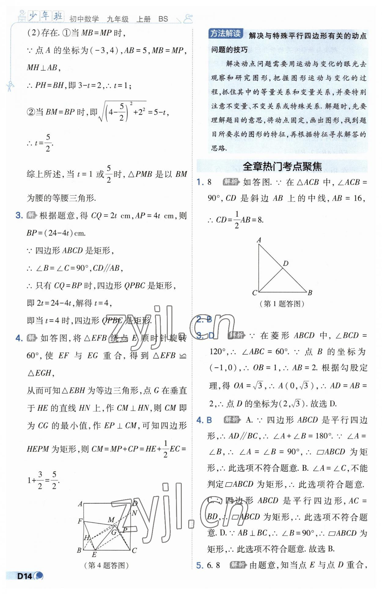 2023年少年班九年級數(shù)學(xué)上冊北師大版 第14頁