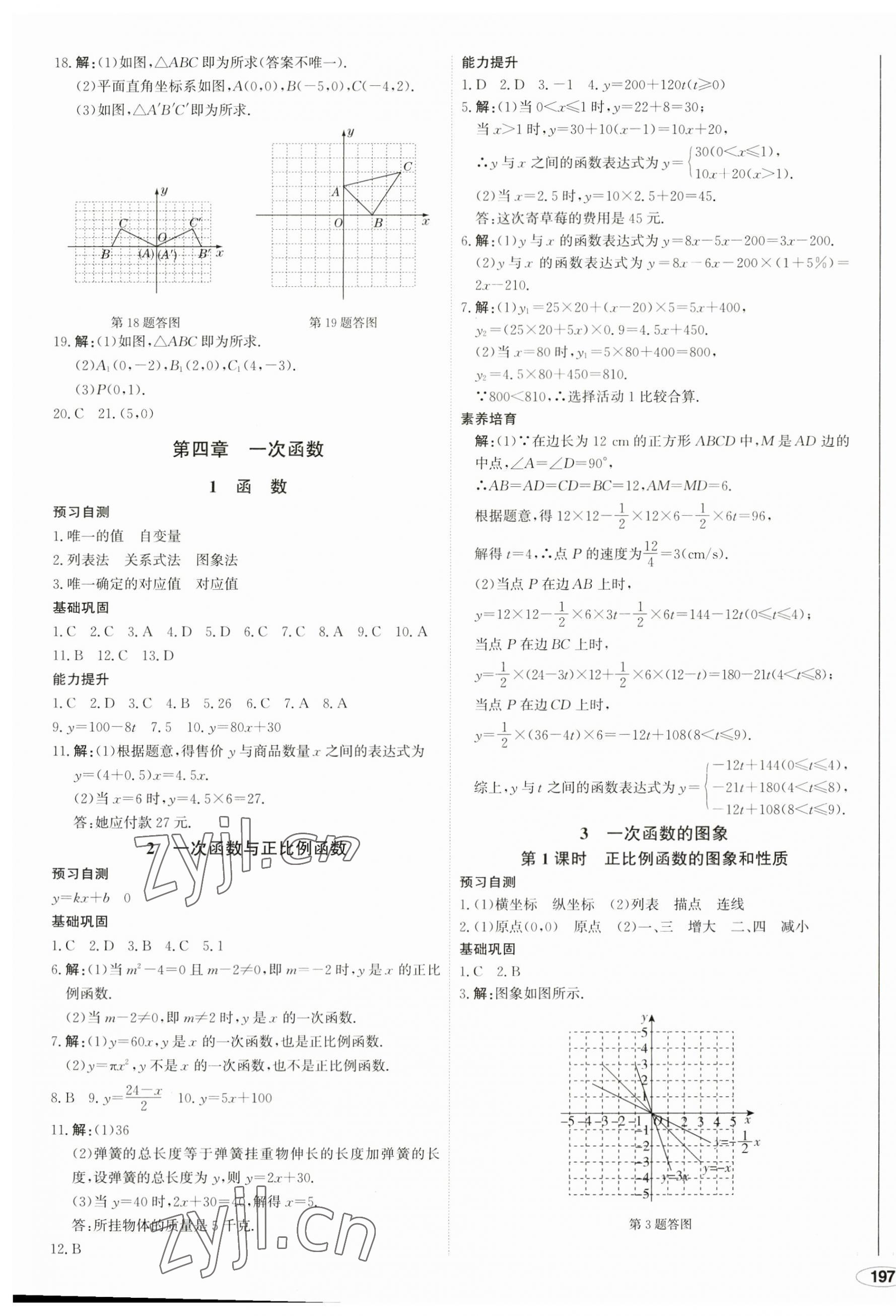 2023年中考檔案初中同步學案導學八年級數(shù)學上冊北師大版青島專版 第13頁