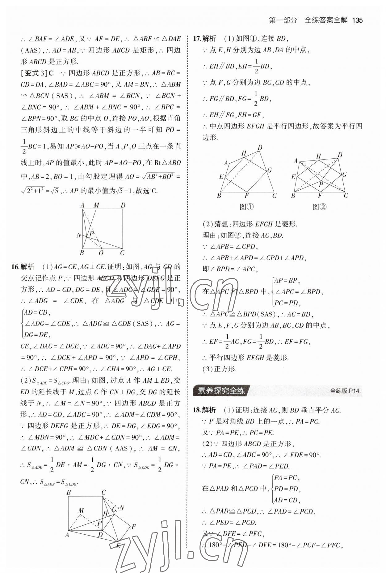 2023年5年中考3年模擬九年級數(shù)學上冊北師大版 第9頁