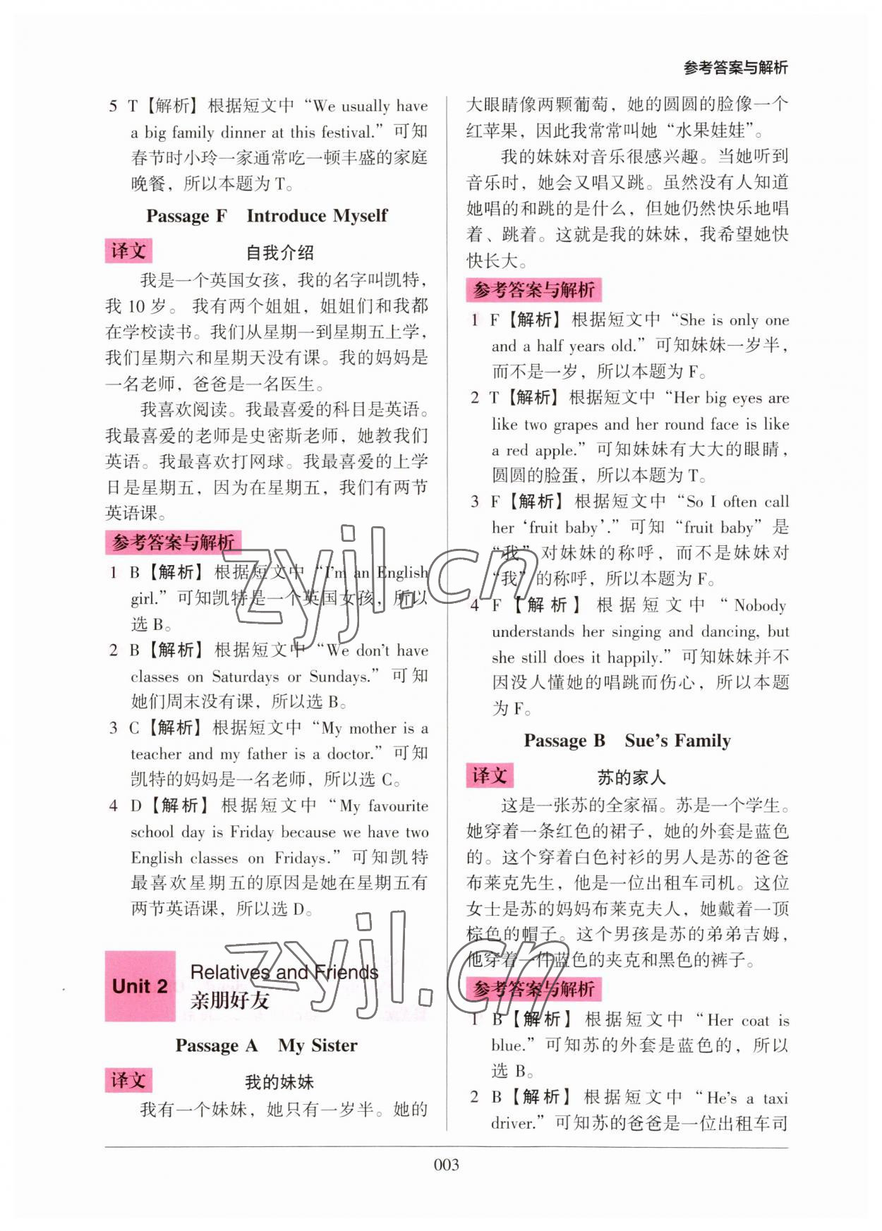 2023年小學(xué)英語(yǔ)閱讀強(qiáng)化訓(xùn)練100篇四年級(jí)人教版 第3頁(yè)