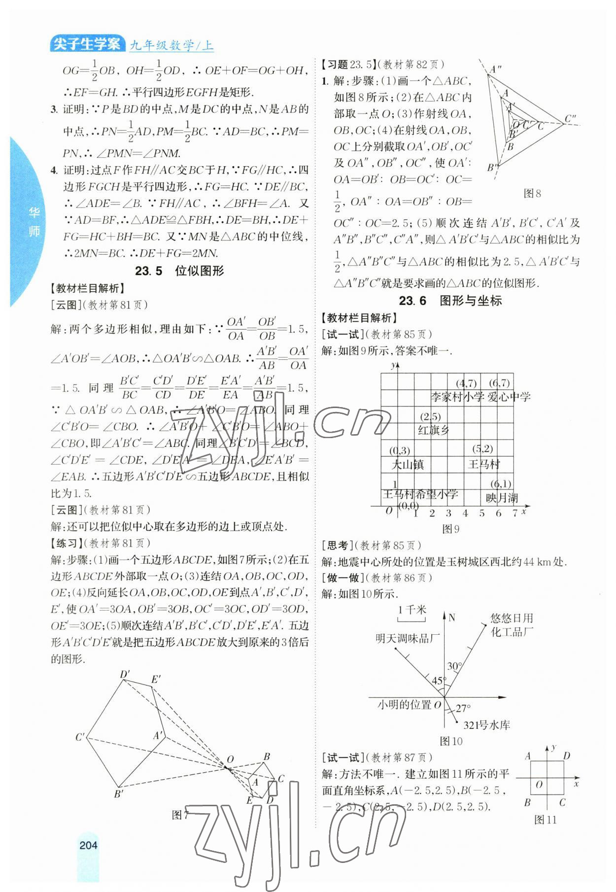 2023年尖子生学案九年级数学上册华师大版 第12页