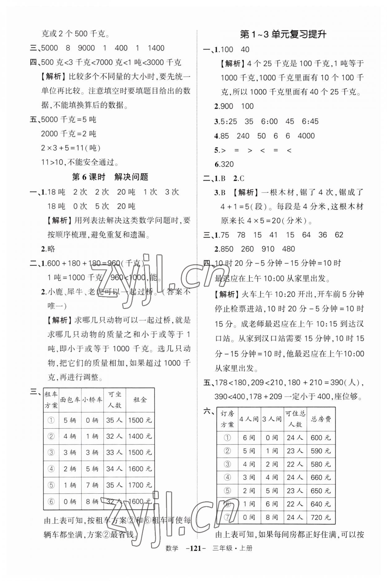 2023年?duì)钤刹怕穭?chuàng)優(yōu)作業(yè)100分三年級(jí)數(shù)學(xué)上冊(cè)人教版湖北專版 第5頁(yè)