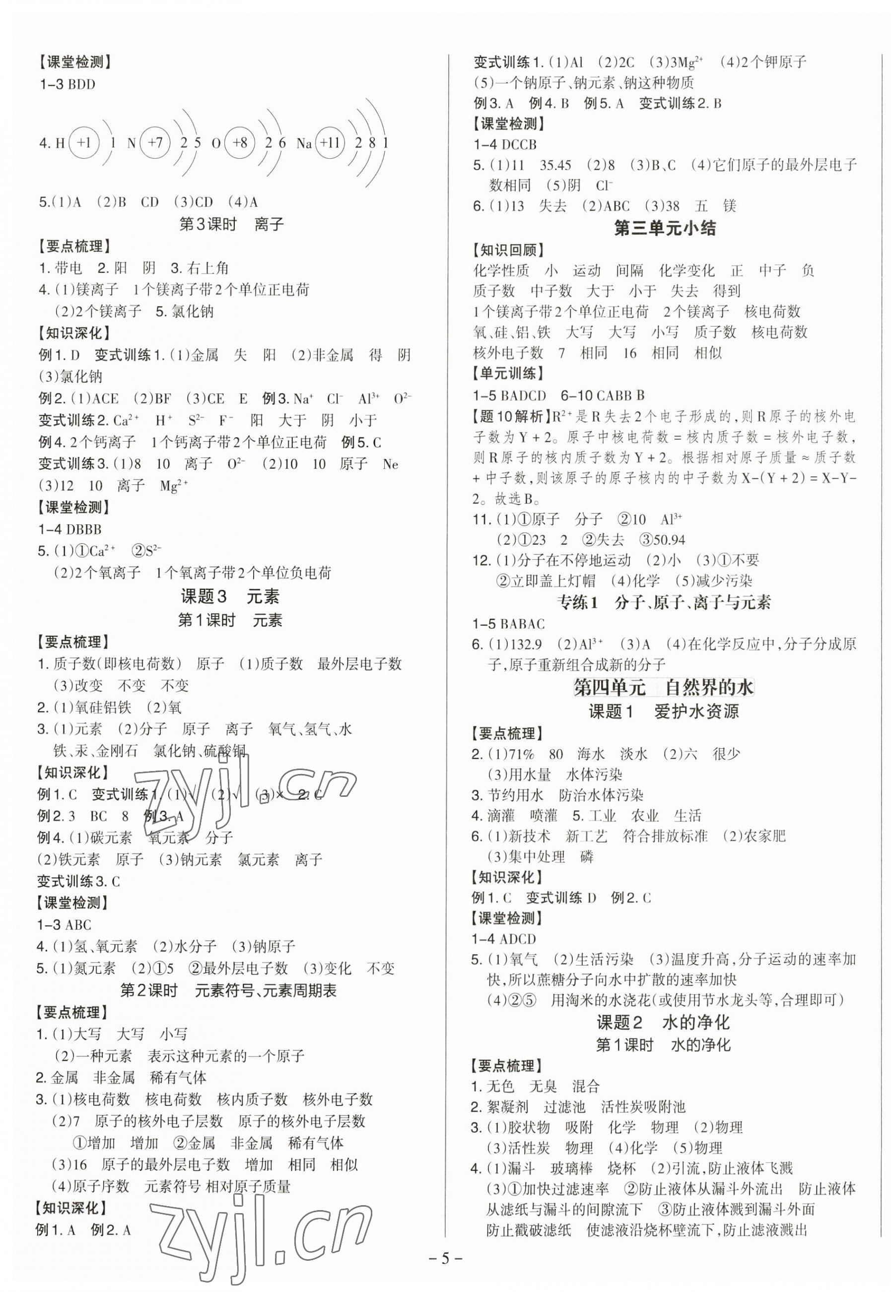 2023年同步?jīng)_刺九年級化學(xué)全一冊人教版 第5頁