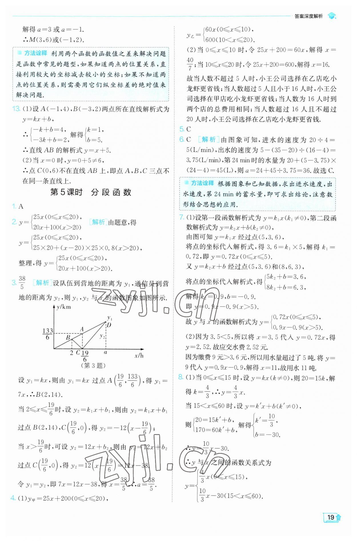 2023年實(shí)驗(yàn)班提優(yōu)訓(xùn)練八年級(jí)數(shù)學(xué)上冊(cè)滬科版 第19頁(yè)