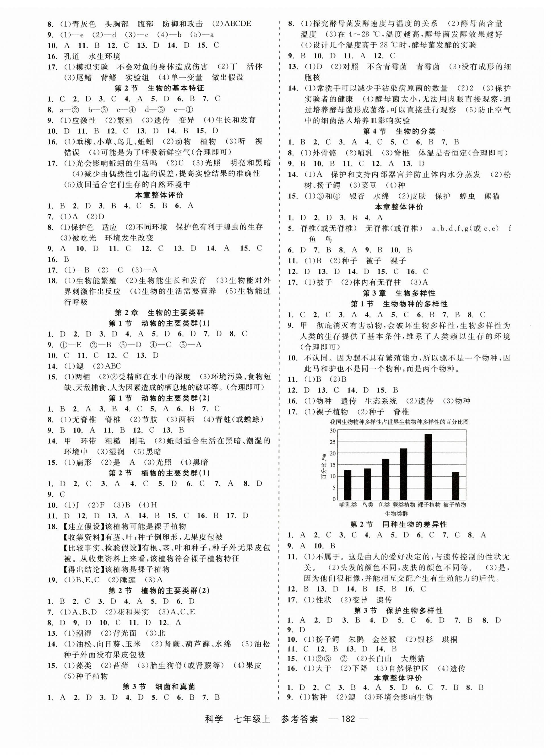 2023年精彩練習(xí)就練這一本七年級科學(xué)上冊華師大版 第2頁