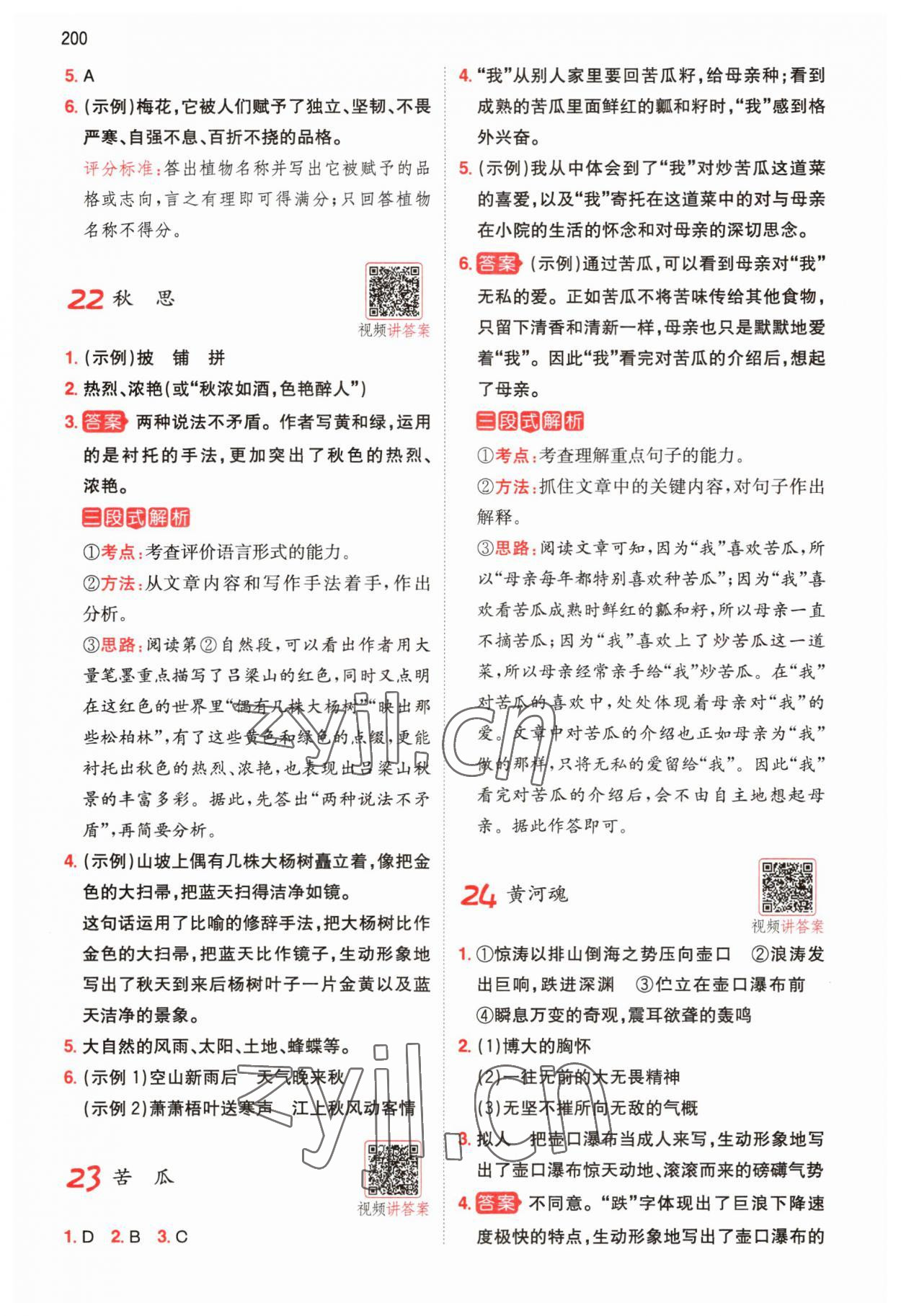 2023年一本小升初小學(xué)語(yǔ)文畢業(yè)升學(xué)閱讀訓(xùn)練100篇 第10頁(yè)