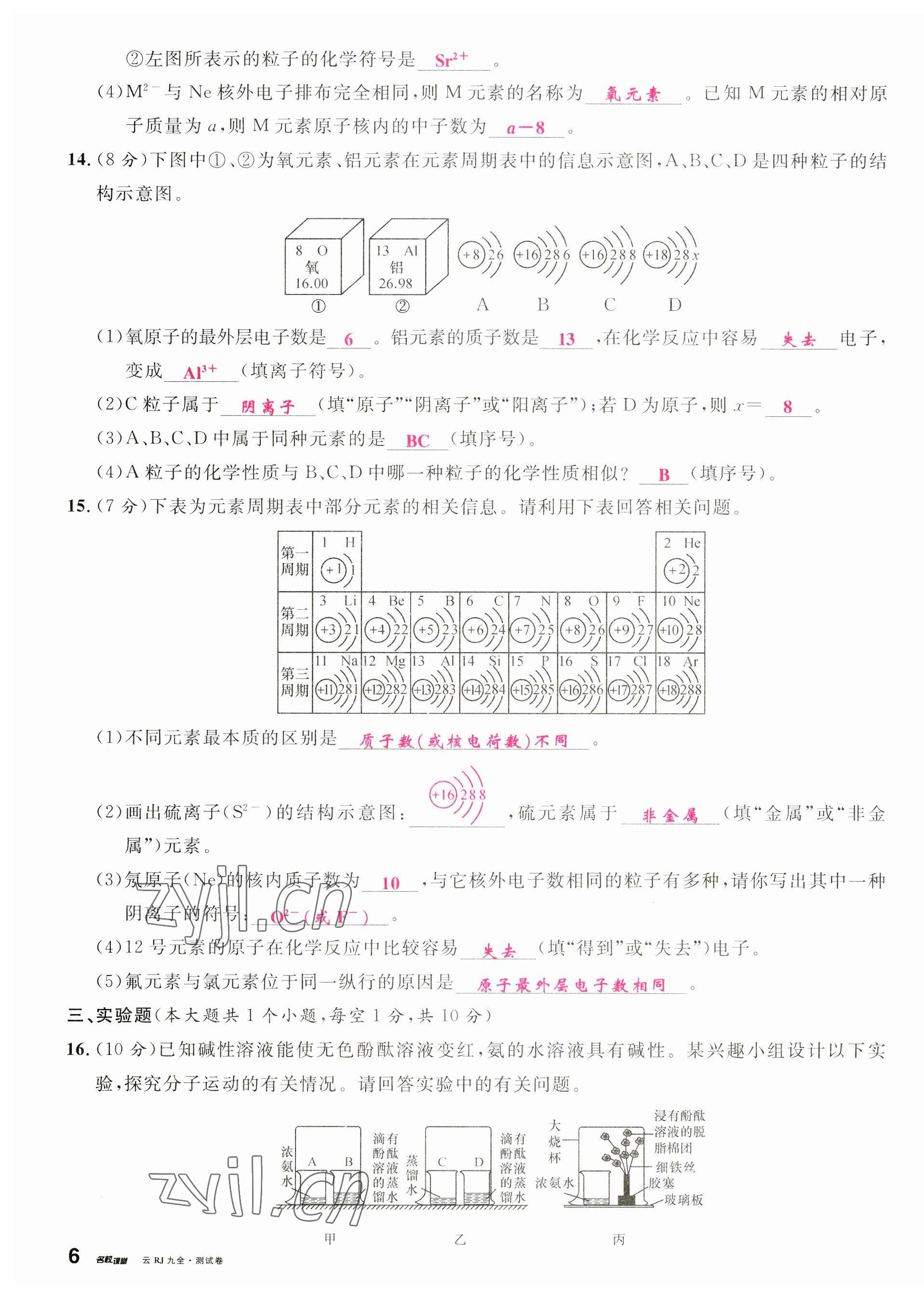 2023年名校課堂九年級(jí)化學(xué)全一冊(cè)人教版云南專版 第11頁(yè)