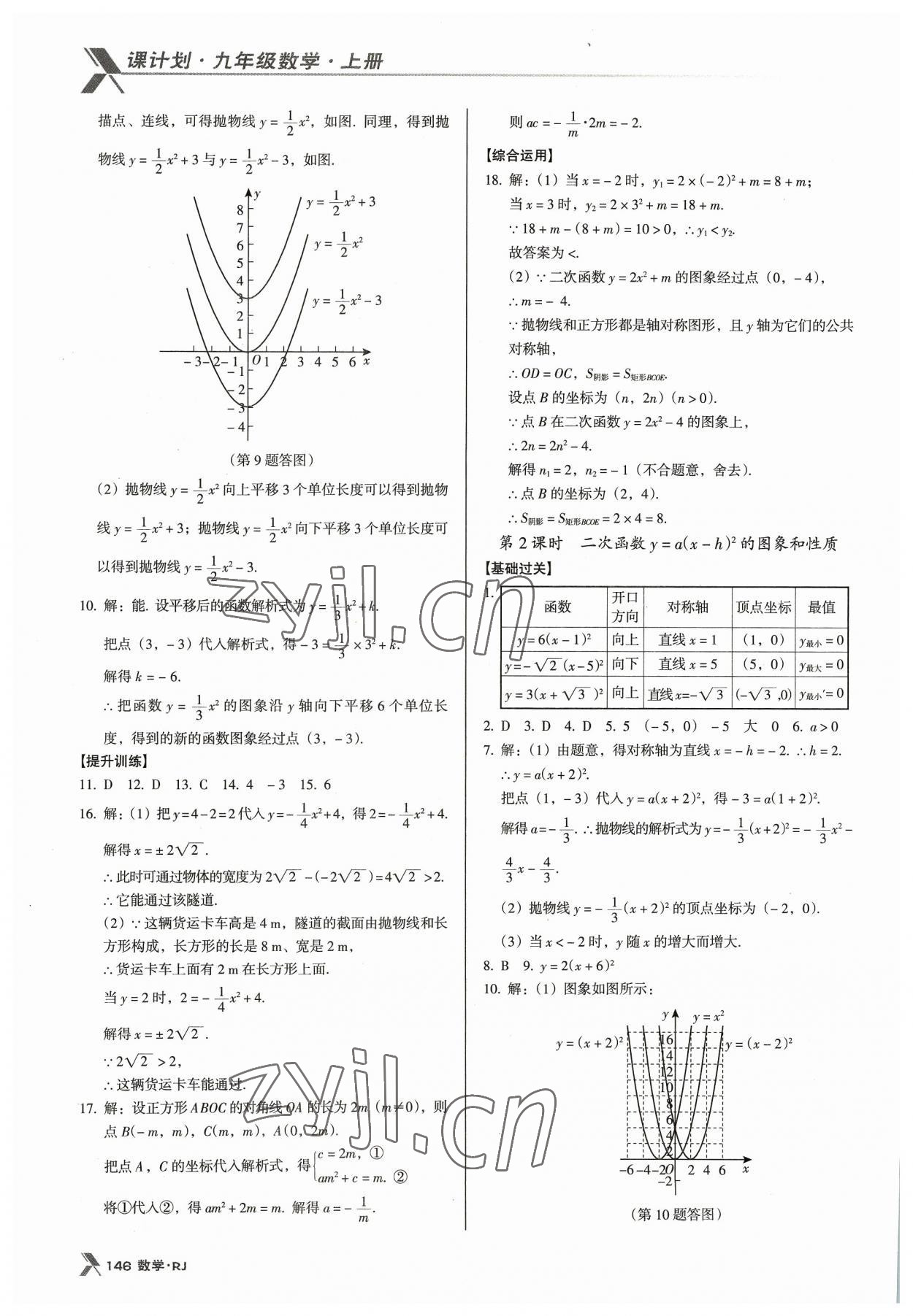 2023年全優(yōu)點練課計劃九年級數(shù)學(xué)上冊人教版 第12頁