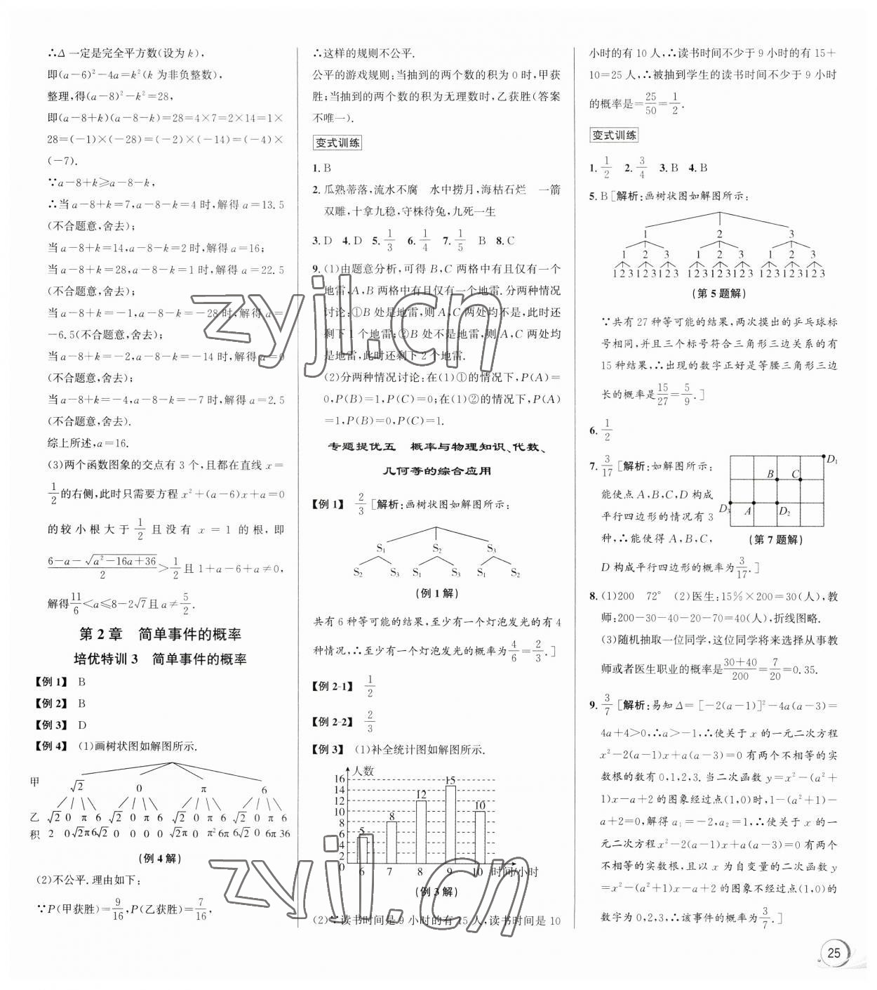 2023年優(yōu)加攻略九年級(jí)數(shù)學(xué)全一冊(cè)浙教版 第11頁