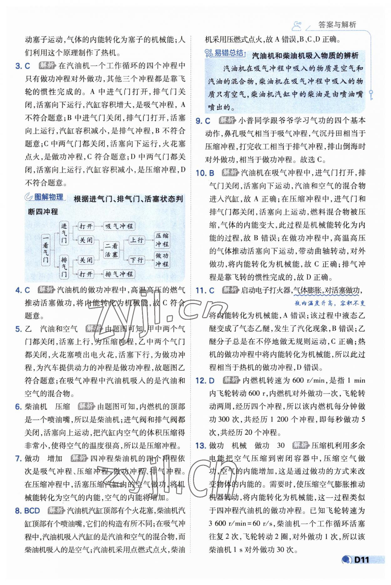 2023年少年班九年級(jí)物理全一冊(cè)人教版 第11頁