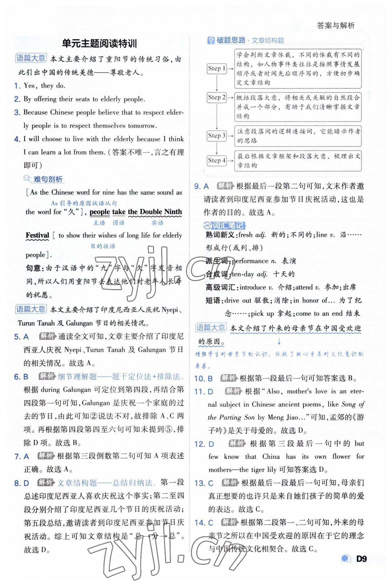 2023年少年班初中英語九年級(jí)全一冊(cè)人教版 第9頁