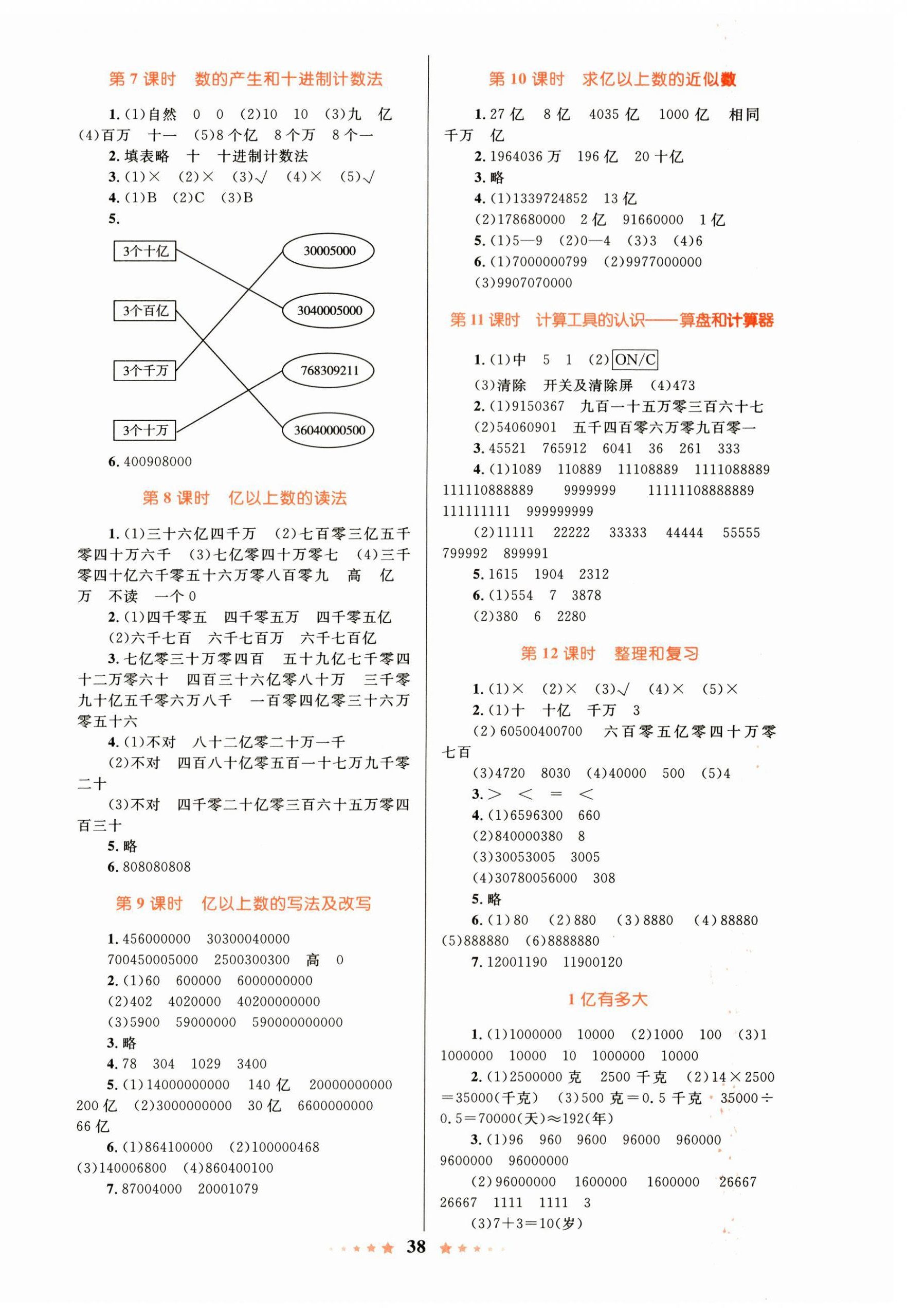 2023年同步測控全優(yōu)設計四年級數(shù)學上冊人教版 第2頁