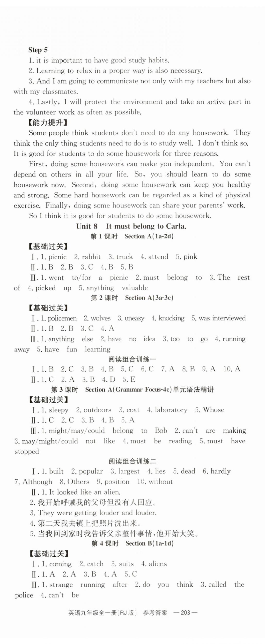 2023年全效學(xué)習(xí)同步學(xué)練測(cè)九年級(jí)英語(yǔ)全一冊(cè)人教版 第11頁(yè)