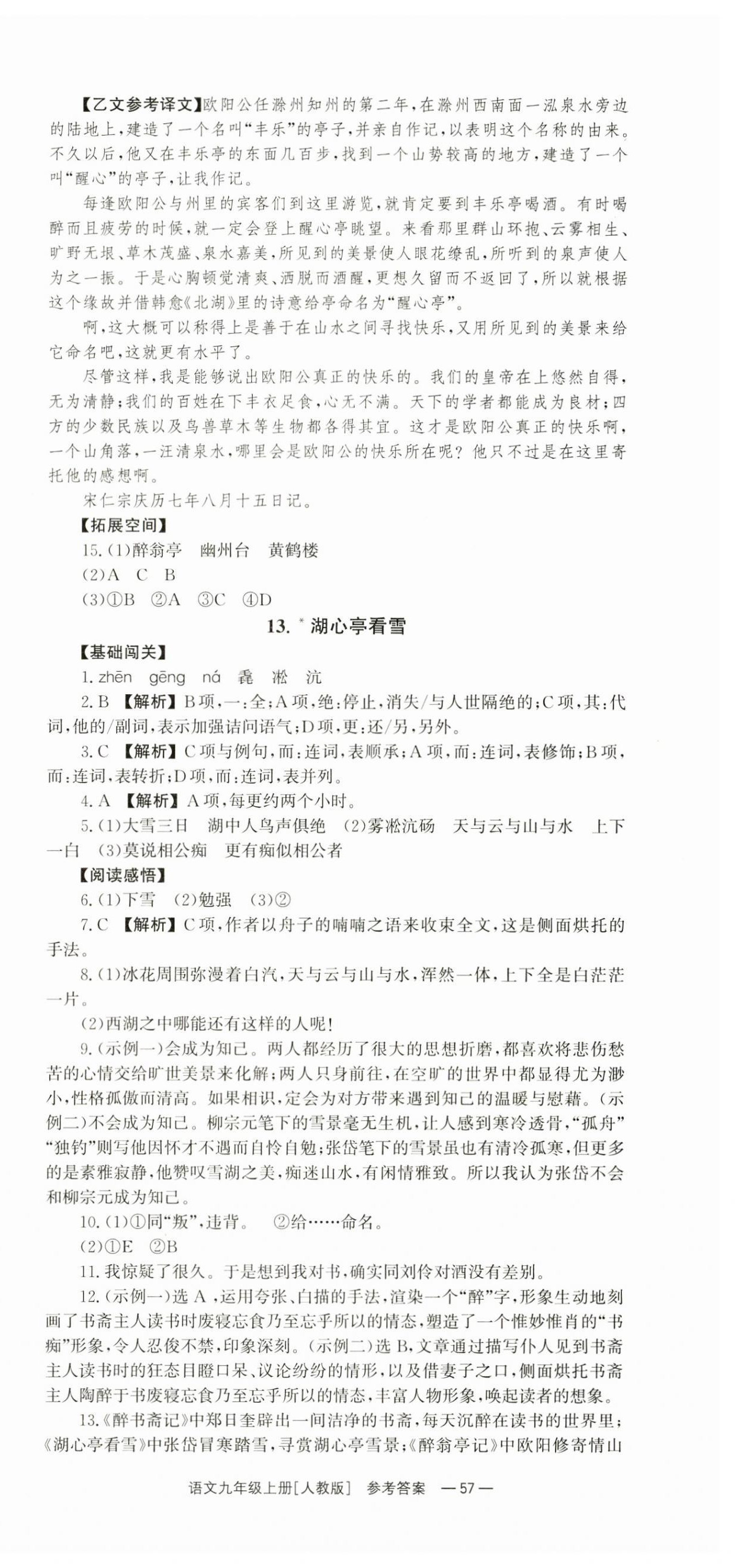 2023年全效學(xué)習(xí)同步學(xué)練測(cè)九年級(jí)語(yǔ)文上冊(cè)人教版 第9頁(yè)