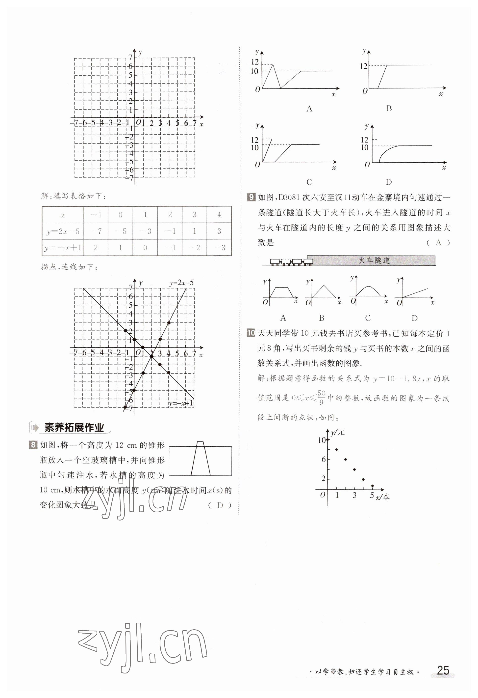 2023年金太阳导学案八年级数学上册沪科版 参考答案第25页