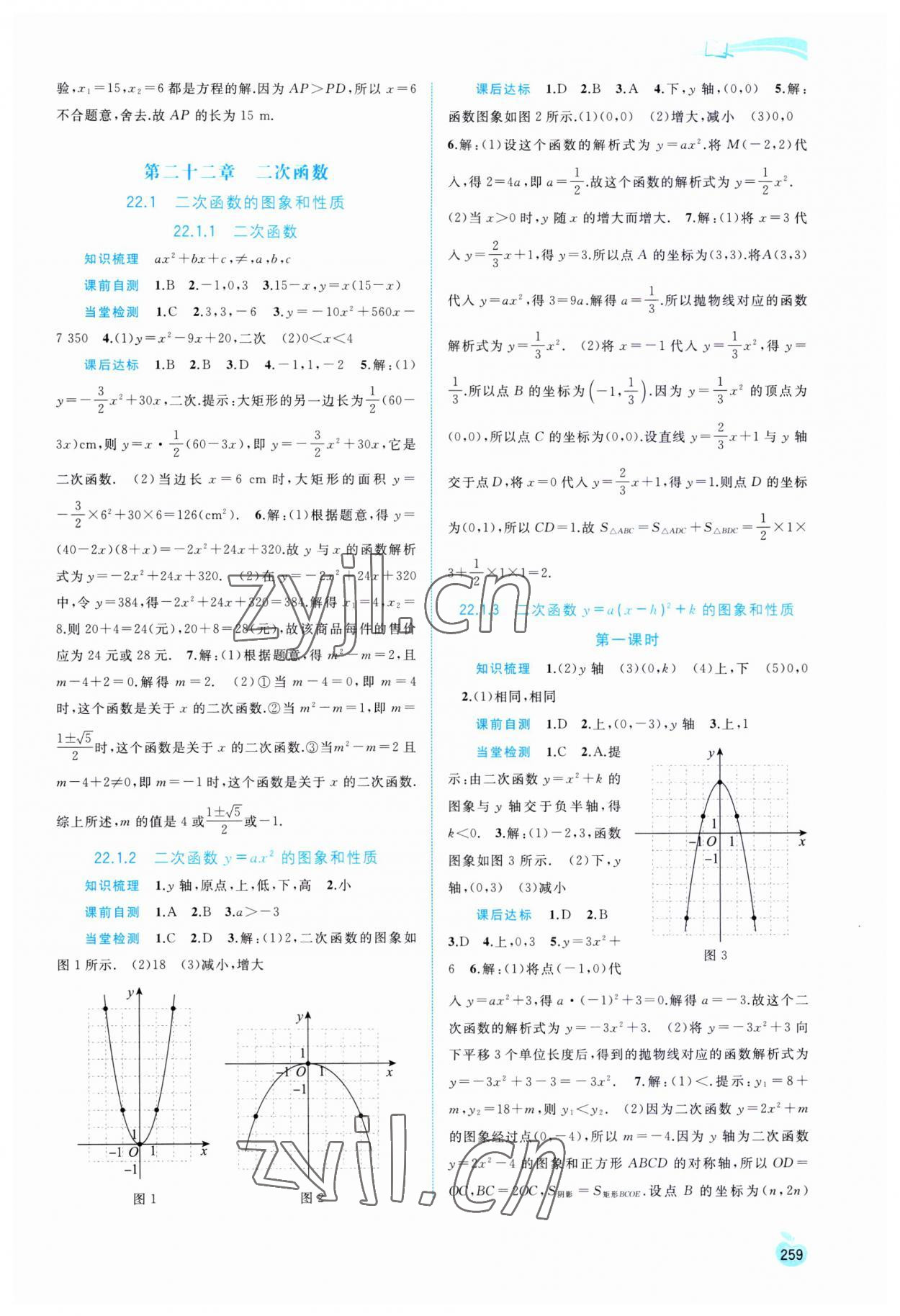 2023年新課程學(xué)習(xí)與測(cè)評(píng)同步學(xué)習(xí)九年級(jí)數(shù)學(xué)全一冊(cè)人教版 第5頁