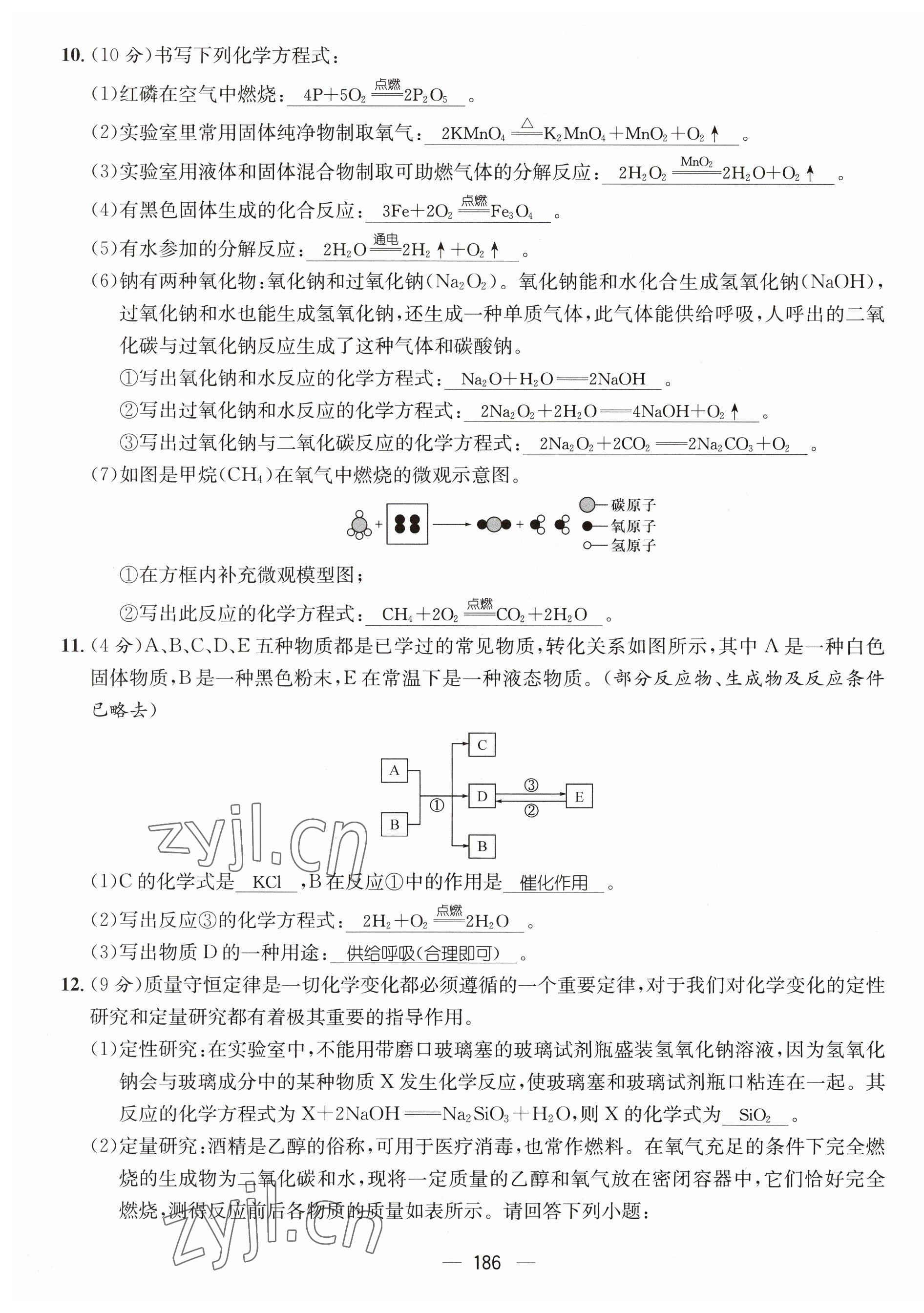 2023年名师测控九年级化学全一册人教版贵州专版 第23页