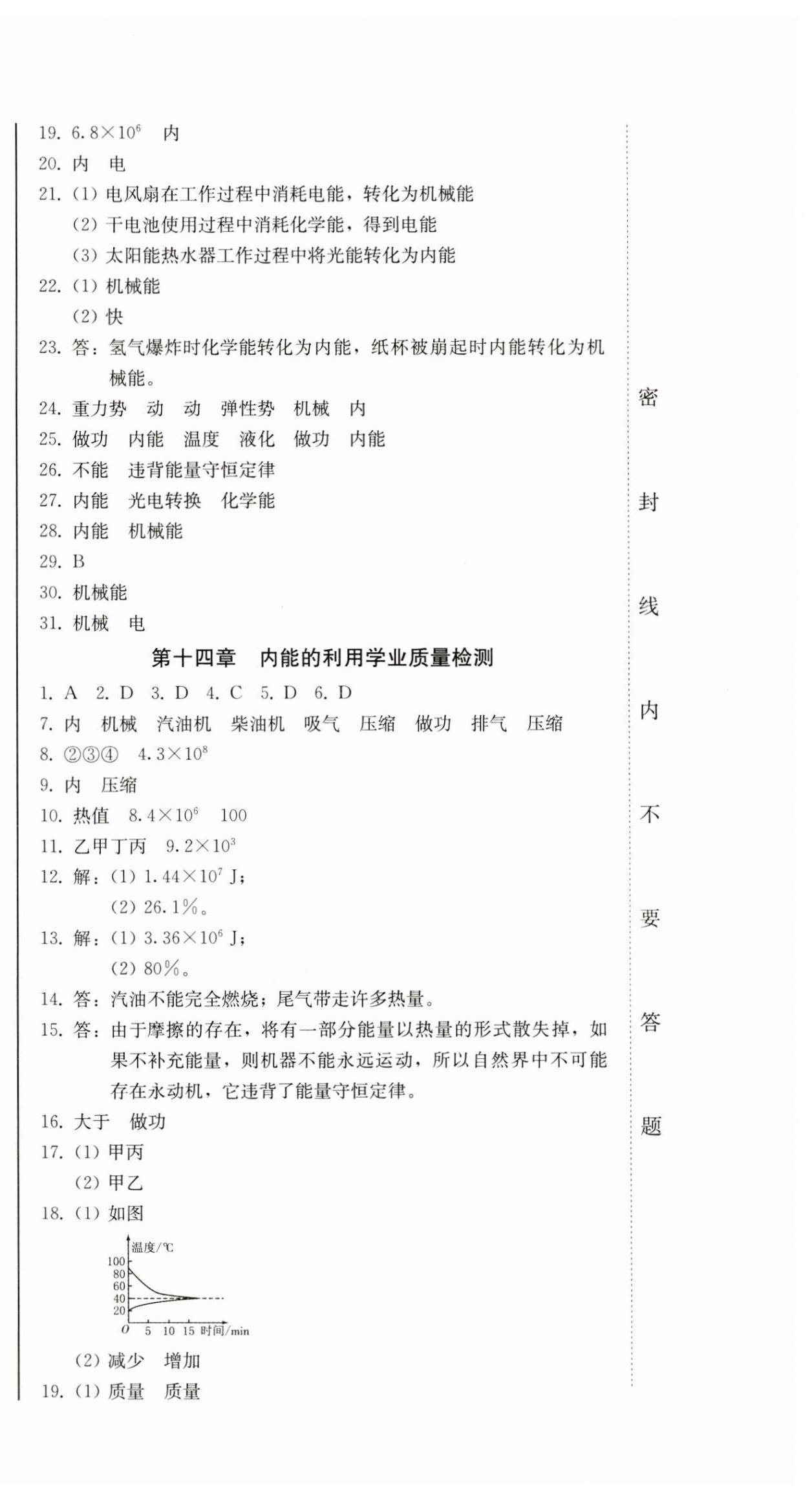 2023年同步優(yōu)化測試卷一卷通九年級物理全一冊人教版 第6頁