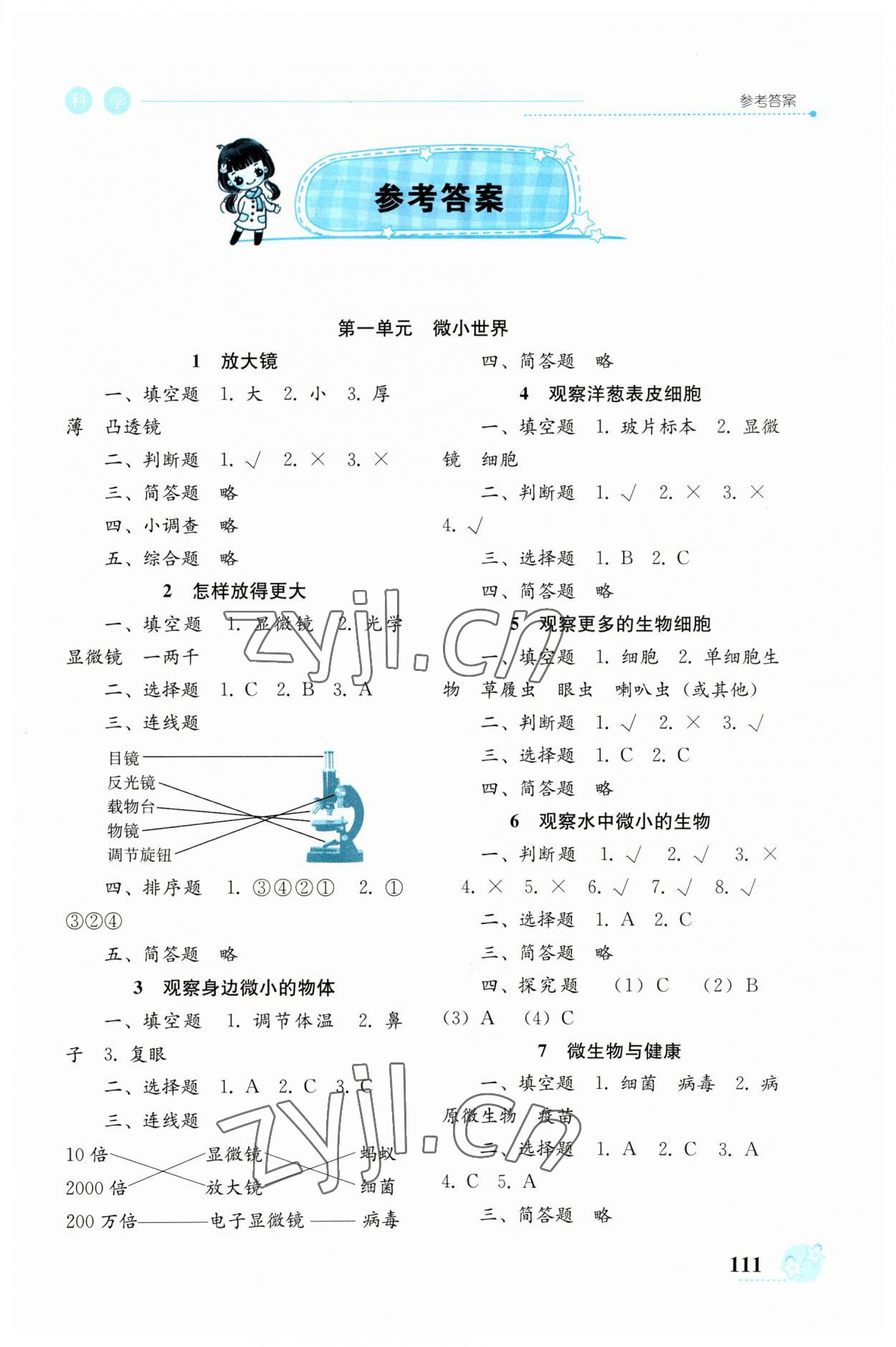 2023年開(kāi)放課堂義務(wù)教育新課程導(dǎo)學(xué)案六年級(jí)科學(xué)上冊(cè)教科版 第1頁(yè)