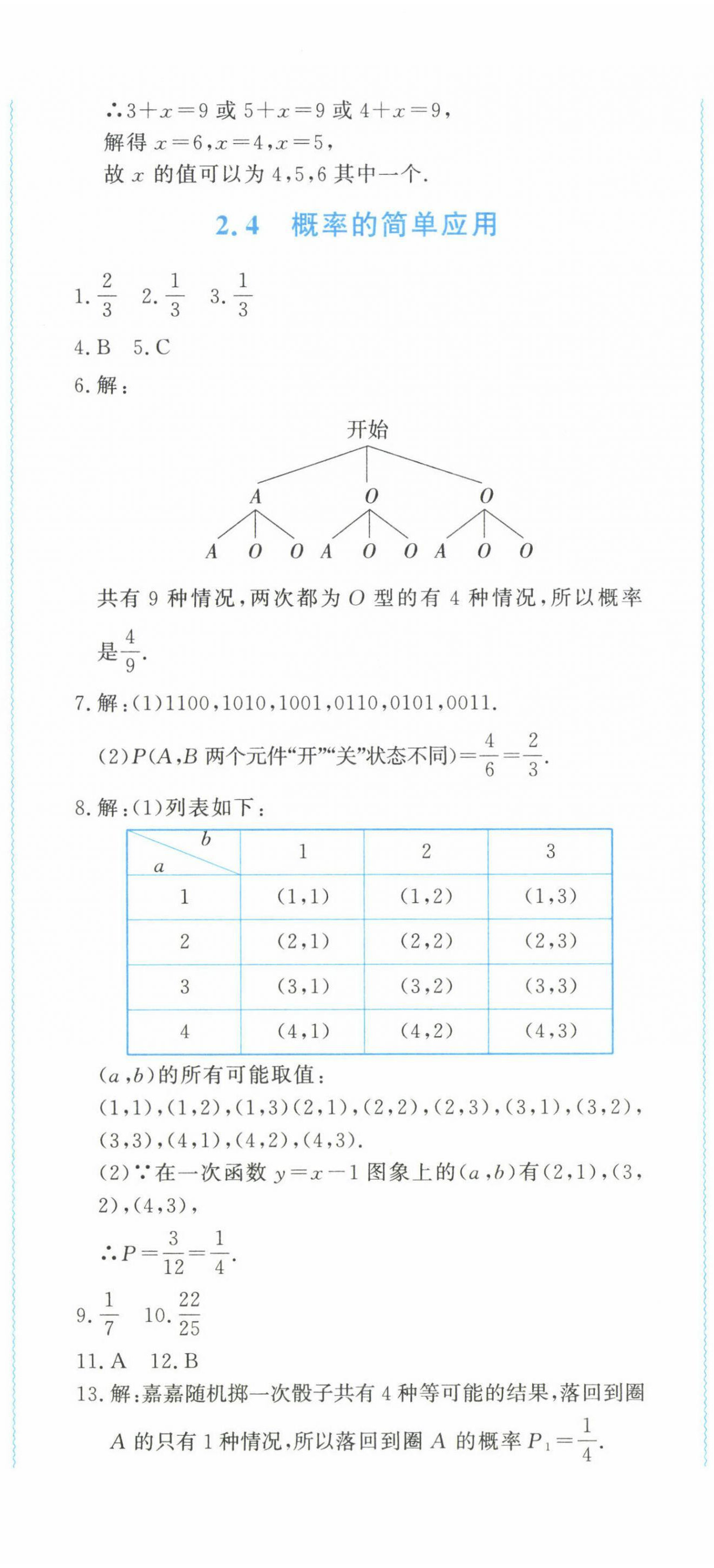 2023年學(xué)習(xí)力提升九年級數(shù)學(xué)上冊浙教版 第17頁