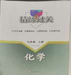 2023年精练过关四川教育出版社九年级化学上册人教版