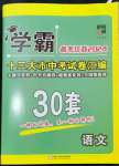 2024年學(xué)霸中考試卷匯編30套語文