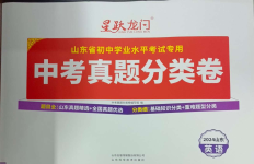 2024年星躍龍門中考真題分類卷英語山東專版