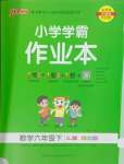 2024年小學(xué)學(xué)霸作業(yè)本六年級數(shù)學(xué)下冊蘇教版