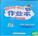 2024年黄冈小状元作业本六年级数学下册北师大版广东专版