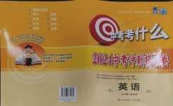 2024年中考考什么中考沖刺模擬卷英語