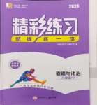 2024年精彩练习就练这一本八年级道德与法治下册人教版