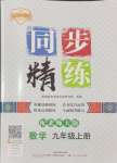 2024年同步精練廣東人民出版社九年級數(shù)學(xué)上冊北師大版