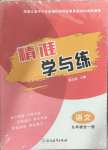 2024年精準學與練九年級語文全一冊人教版