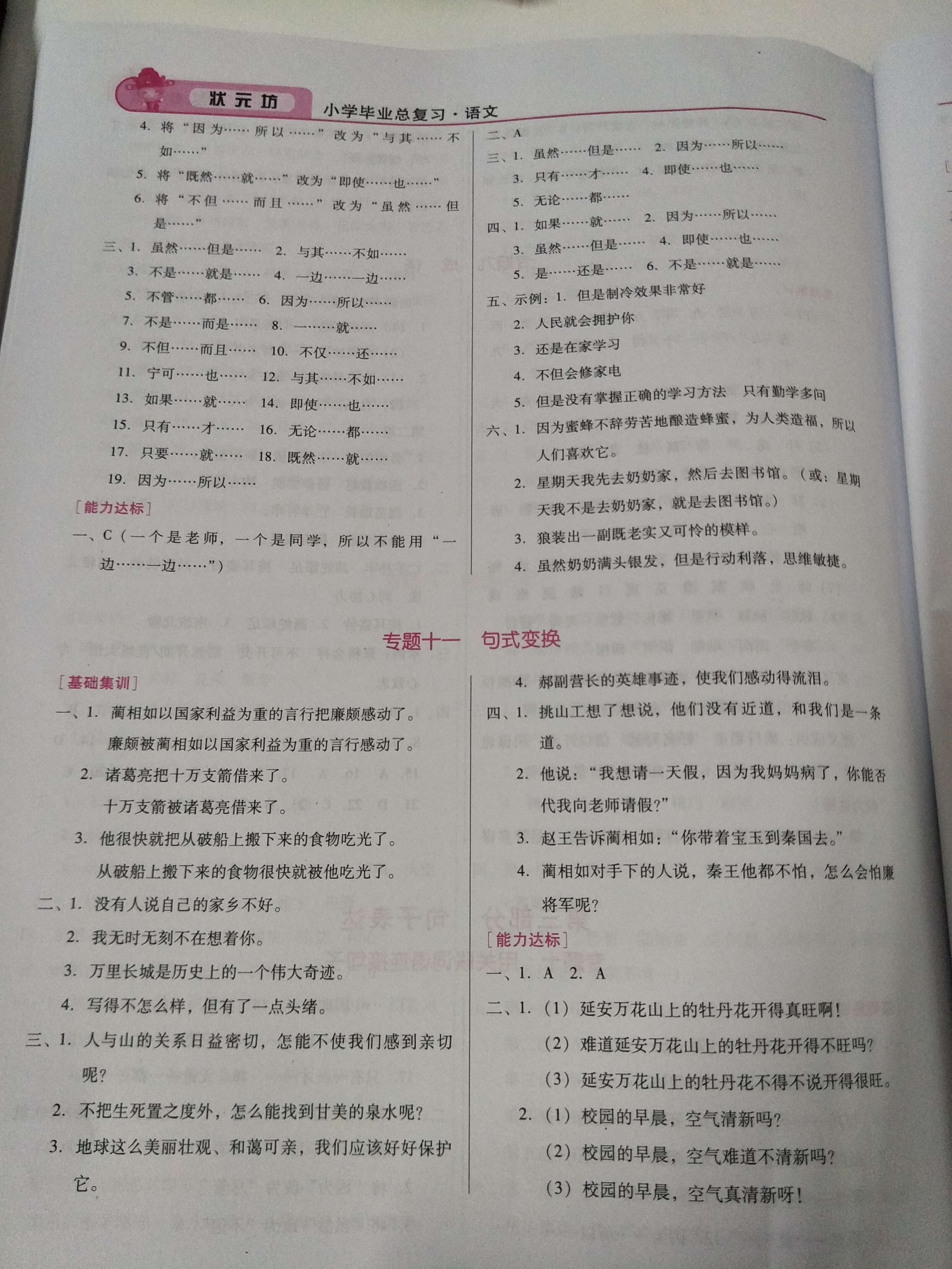 2019年?duì)钤恍W(xué)畢業(yè)總復(fù)習(xí)語(yǔ)文 第6頁(yè)