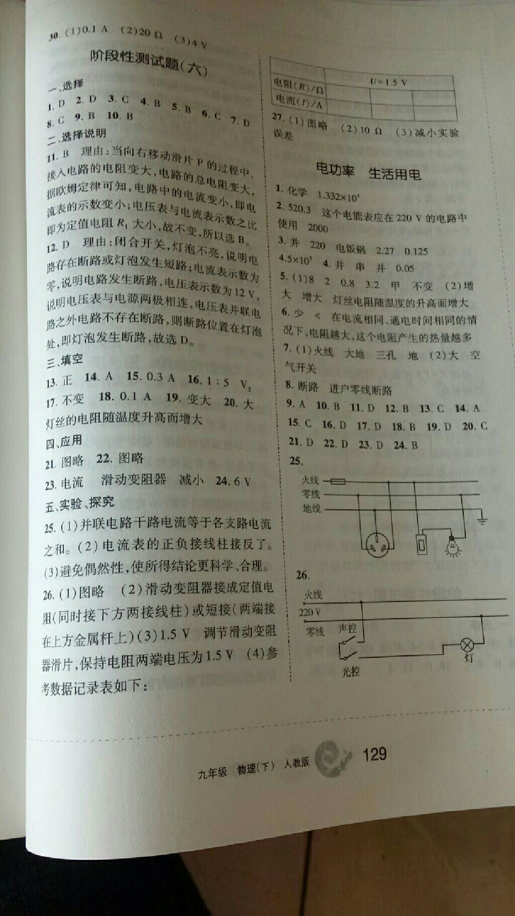 2019學(xué)習(xí)之友九年級(jí)物理下冊(cè)人教版 第13頁(yè)