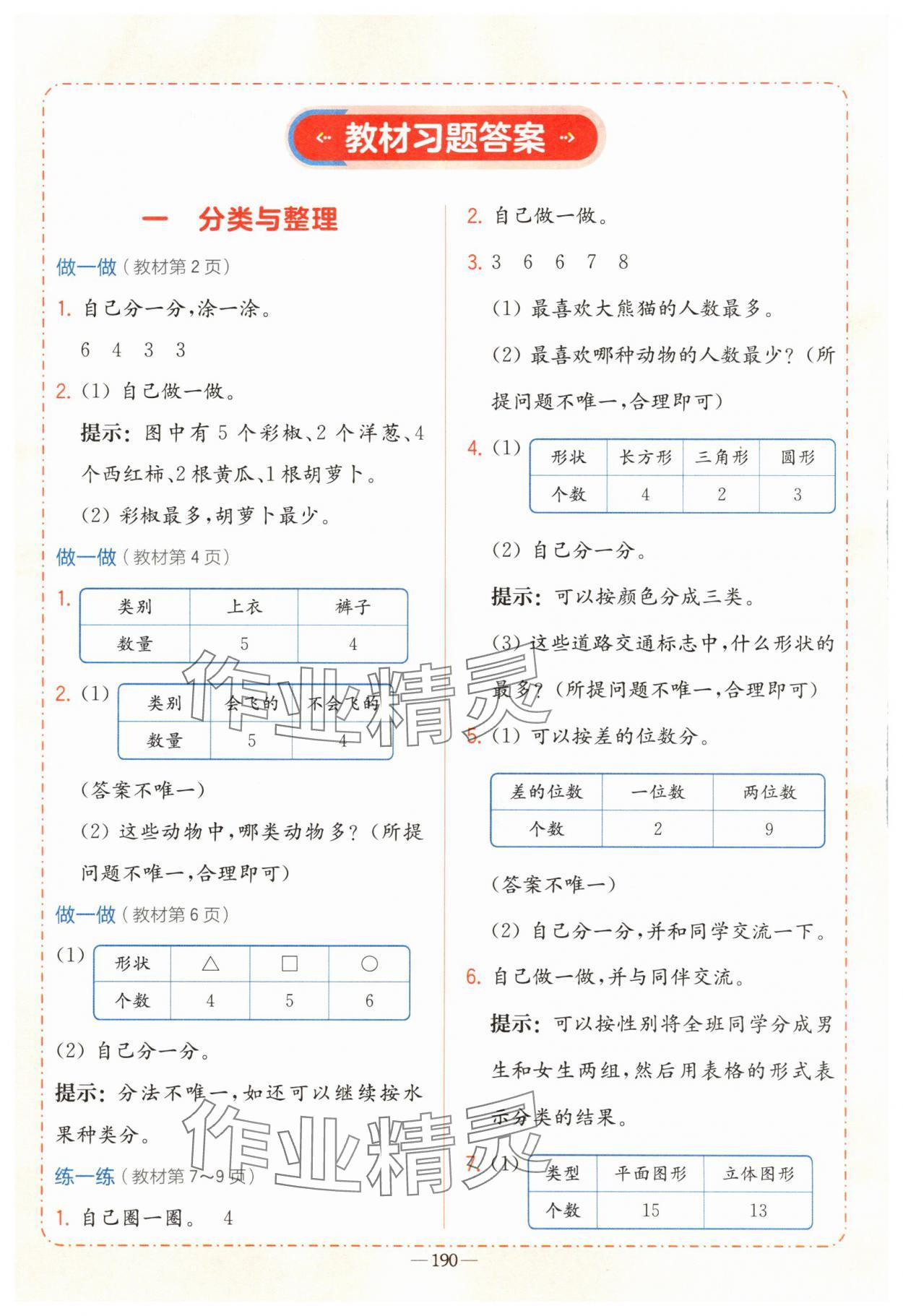 2025年教材課本二年級數(shù)學上冊人教版 參考答案第1頁