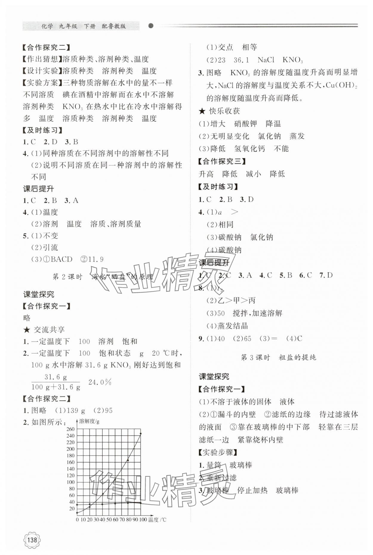 2025年同步練習(xí)冊明天出版社九年級化學(xué)下冊魯教版 第6頁