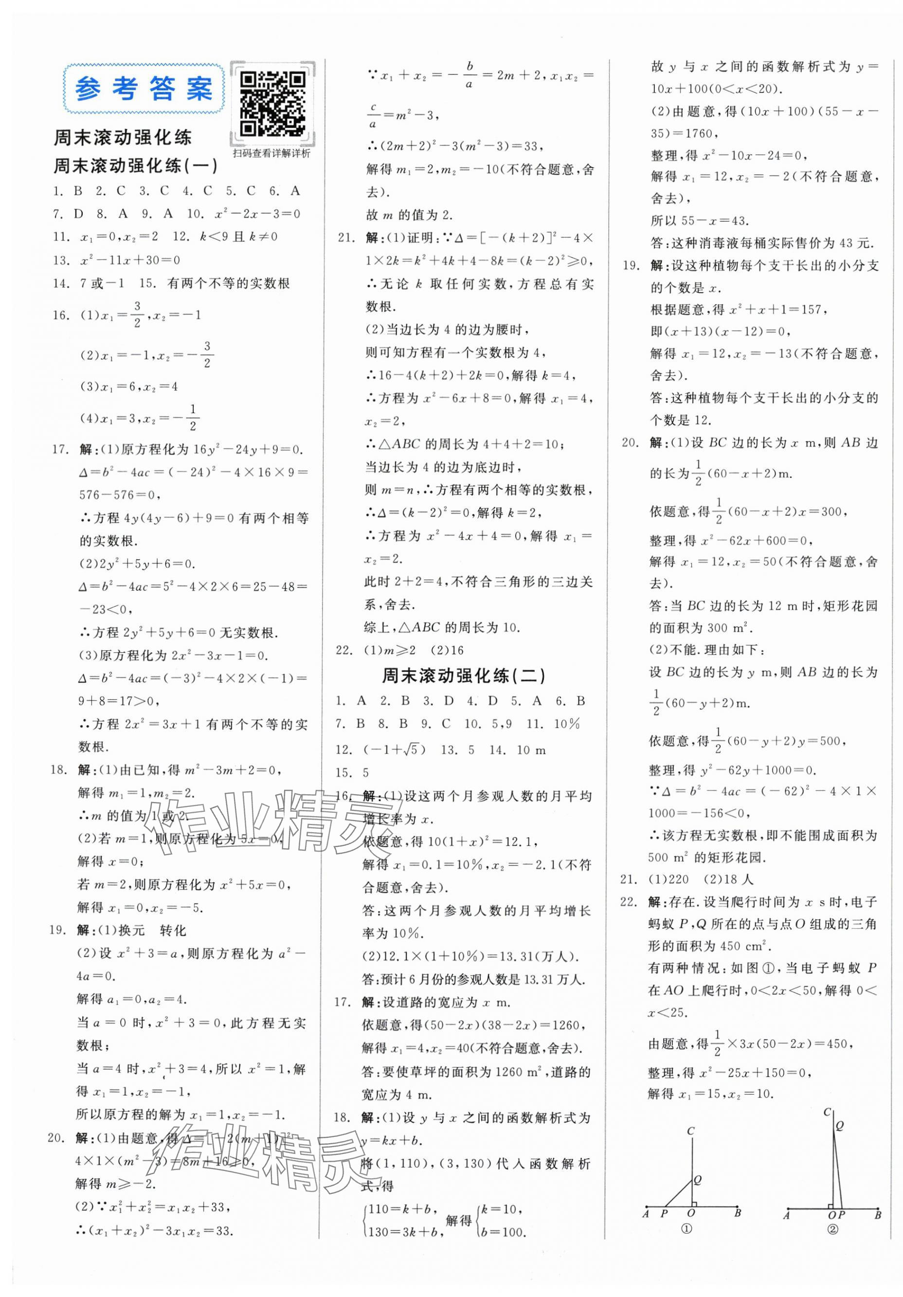 2025年全品小复习九年级数学全一册人教版新疆专版 第1页