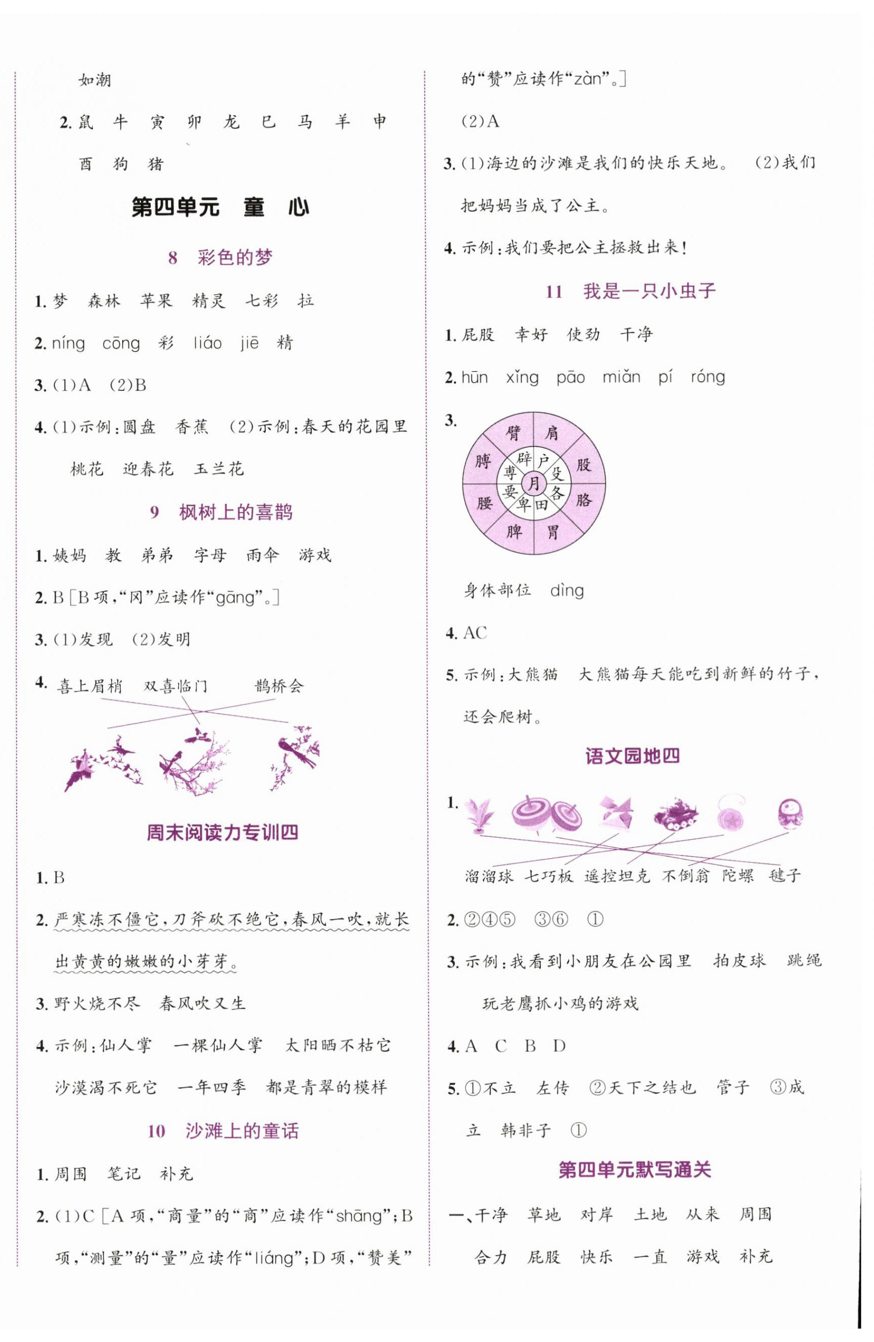 2024年奔跑吧少年二年級(jí)語文下冊(cè)人教版 第4頁