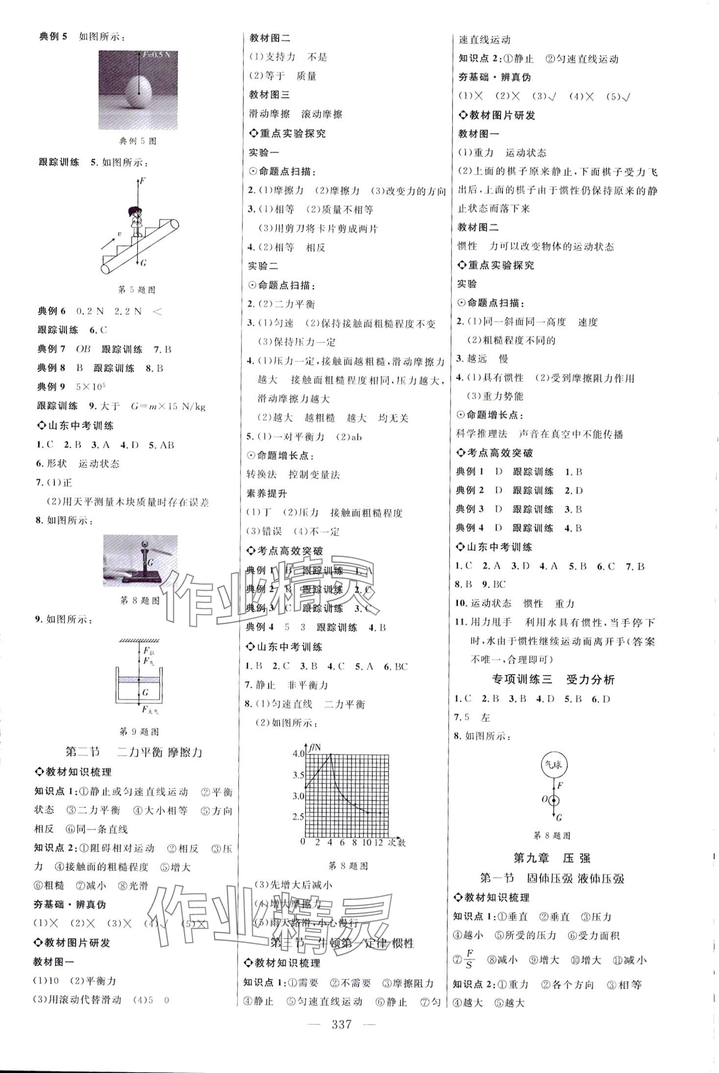 2024年全程導航初中總復習物理中考人教版山東專版 第5頁