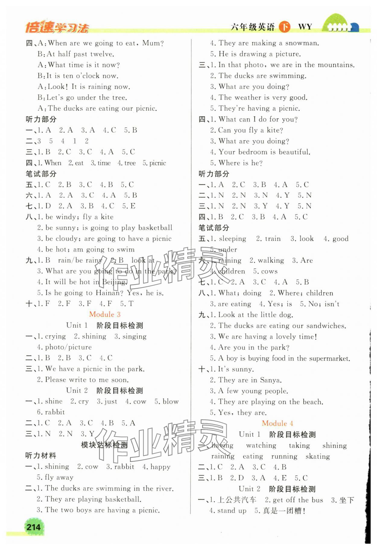 2025年倍速學(xué)習(xí)法六年級英語下冊外研版 第2頁