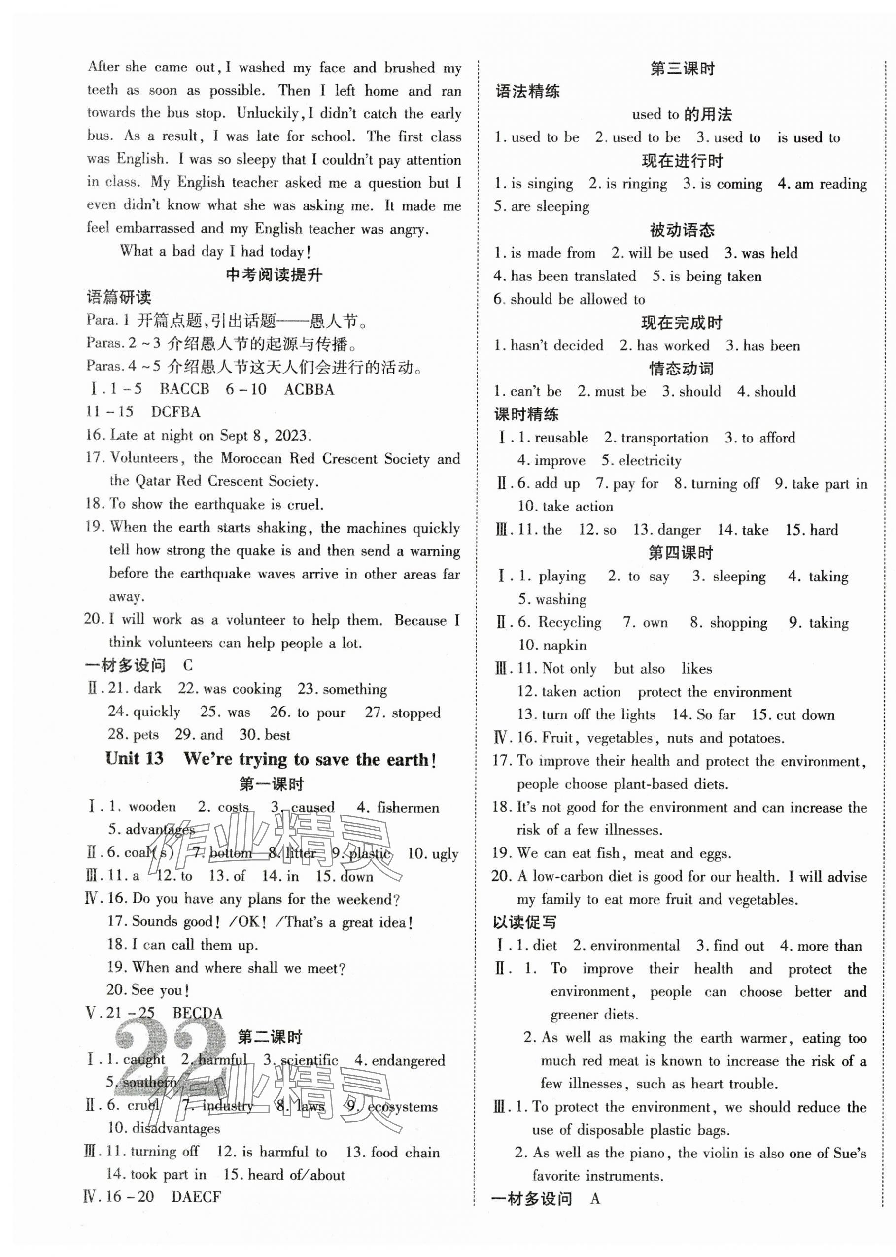 2025年暢行課堂九年級英語下冊人教版 第3頁