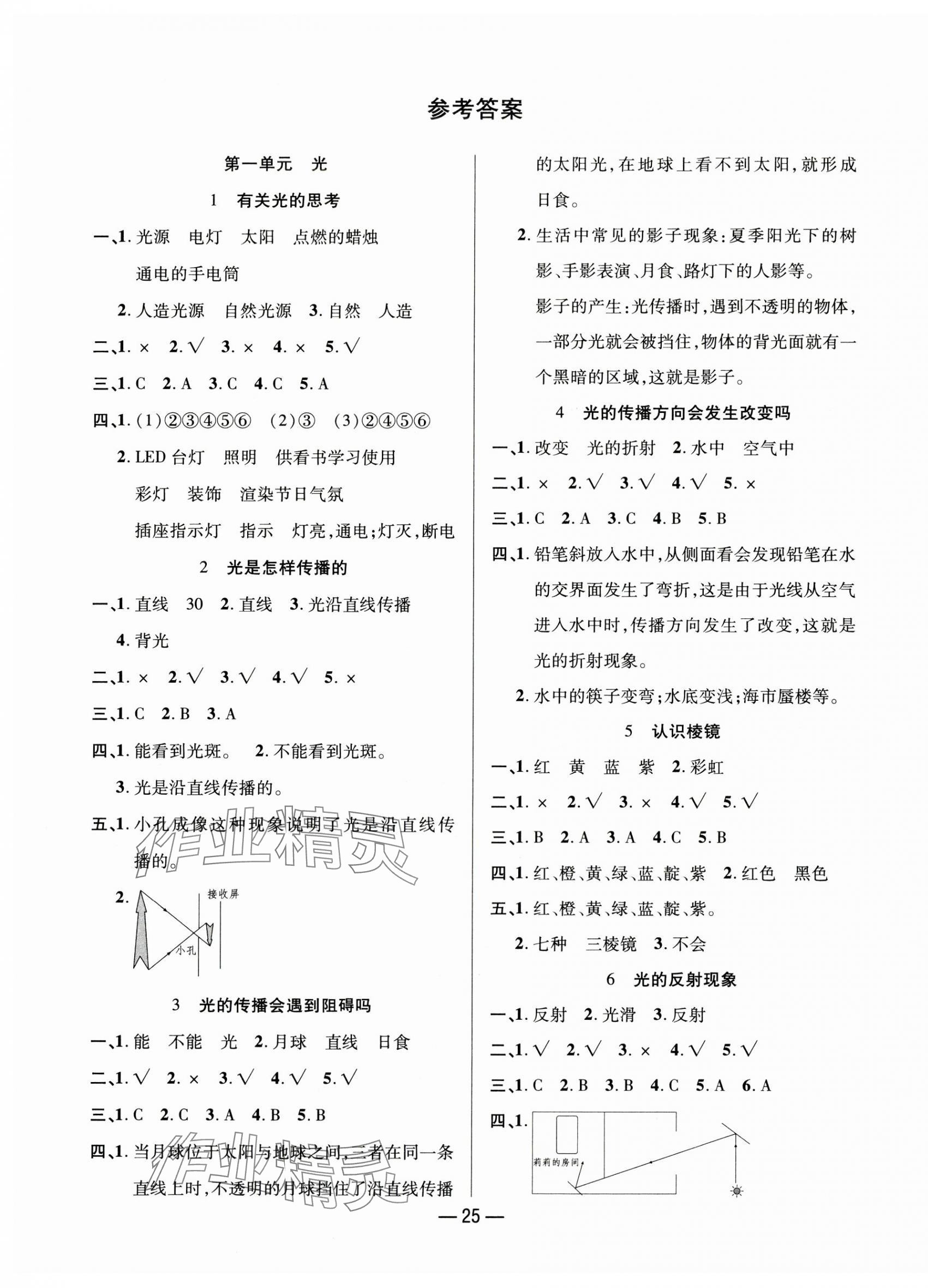 2023年尚學(xué)生香英才天天練五年級(jí)科學(xué)上冊(cè)教科版 第1頁