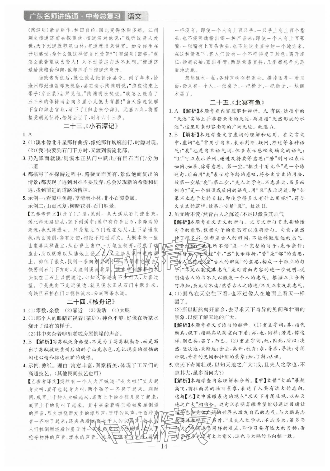 2025年廣東名師講練通中考總復習語文 第14頁