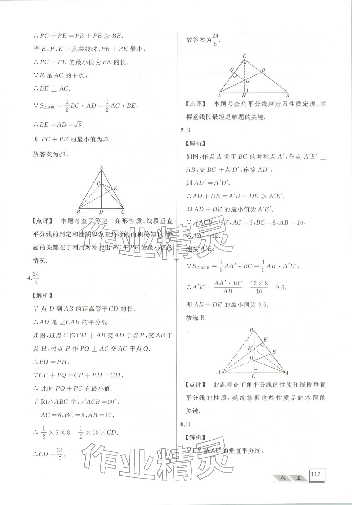 2025年压轴题八年级数学上册人教版&nbsp;第10页